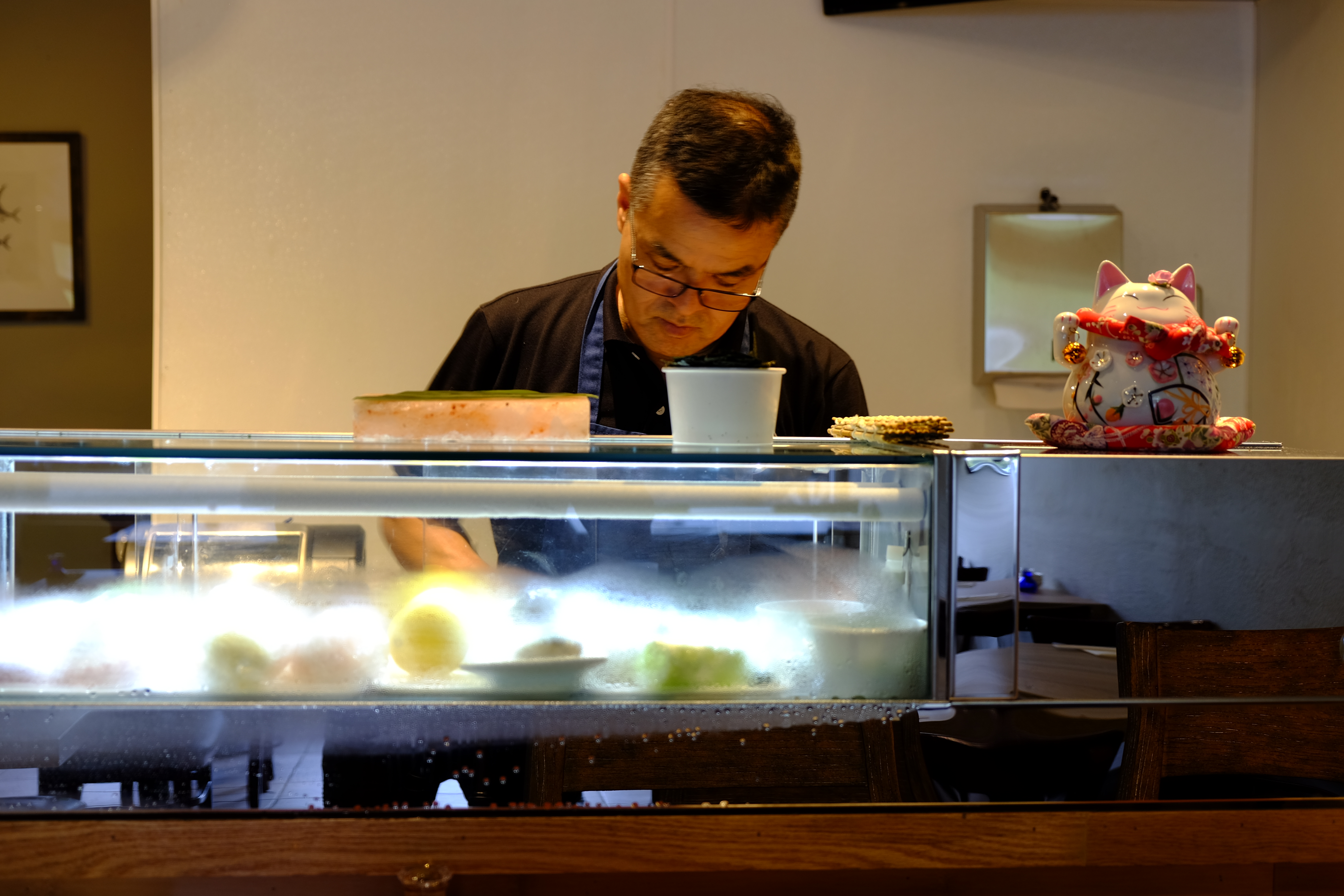 Sushi chef Yasuo
